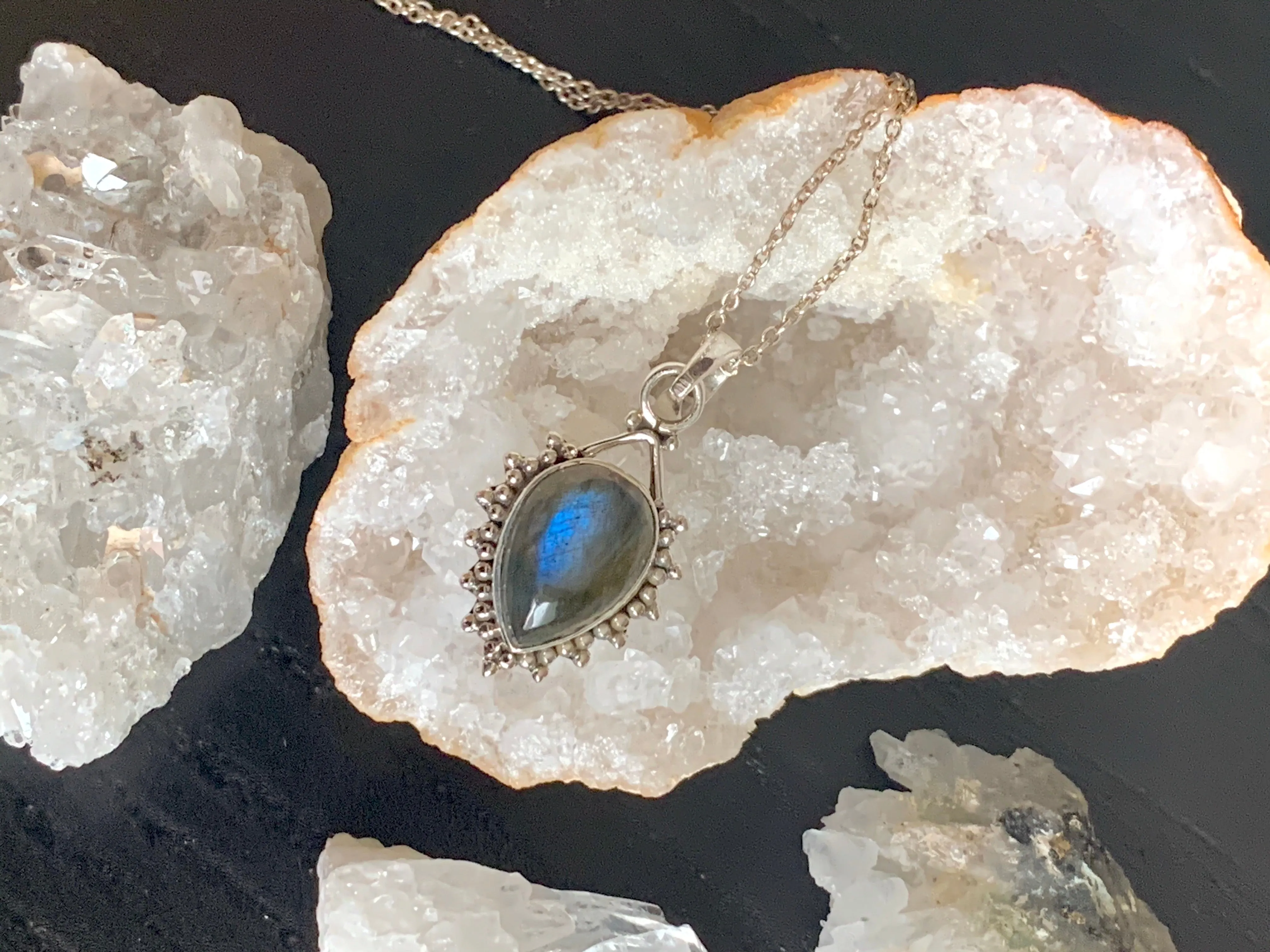 Labradorite Small Lux Pendant