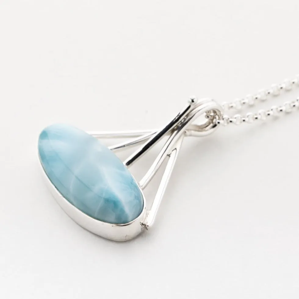 Larimar Pendant Felegname