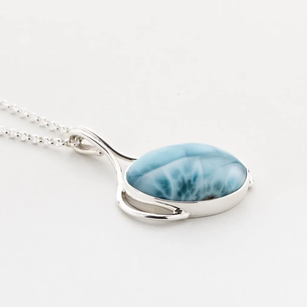 Larimar Pendant Omura