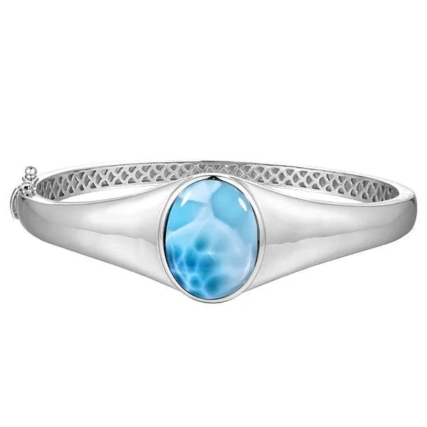 Larimar World's Ocean Bangle