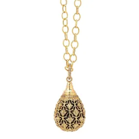 Mogul Brocade Drop Pendant