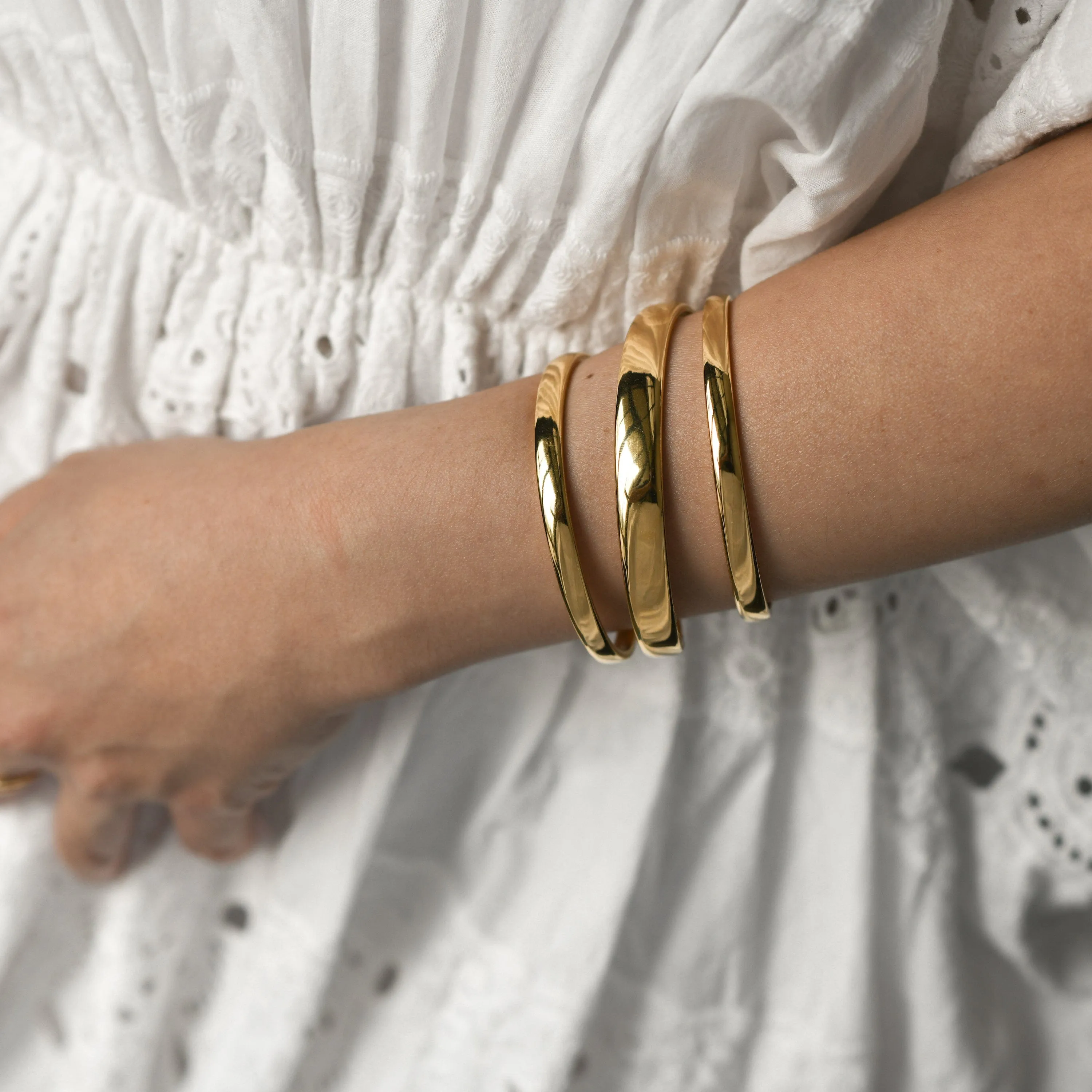 Ophelia Layered Bangle SST