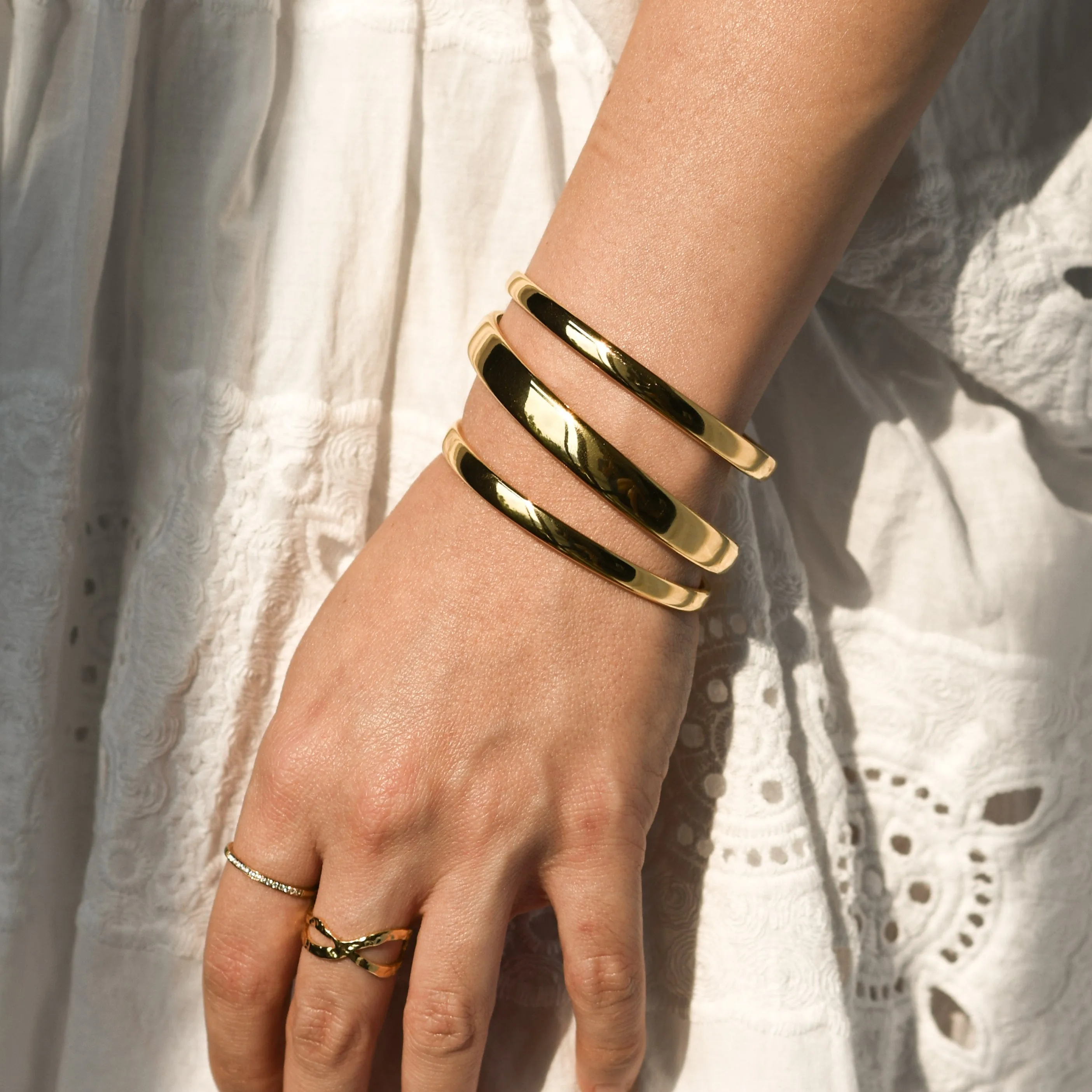 Ophelia Layered Bangle SST