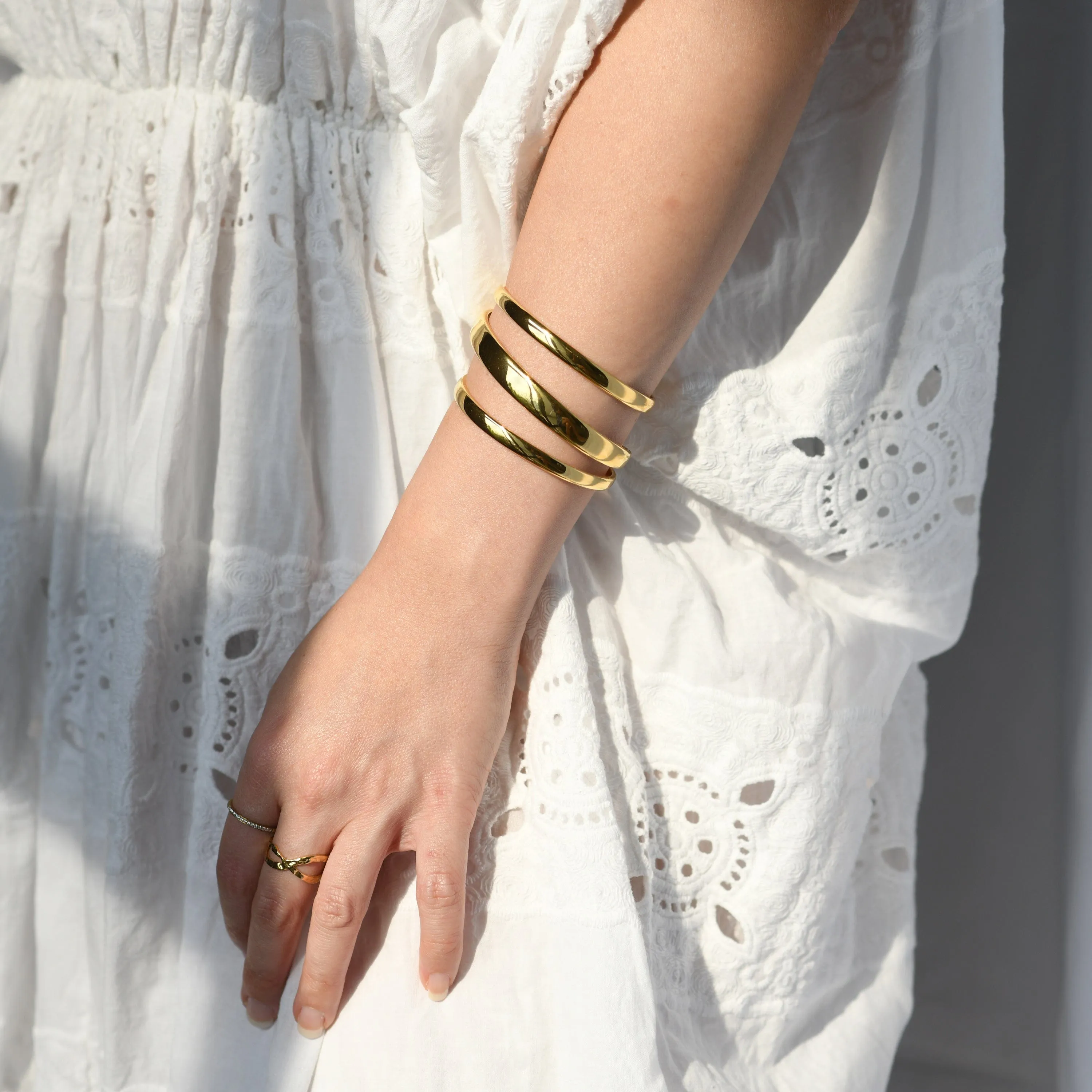 Ophelia Layered Bangle SST