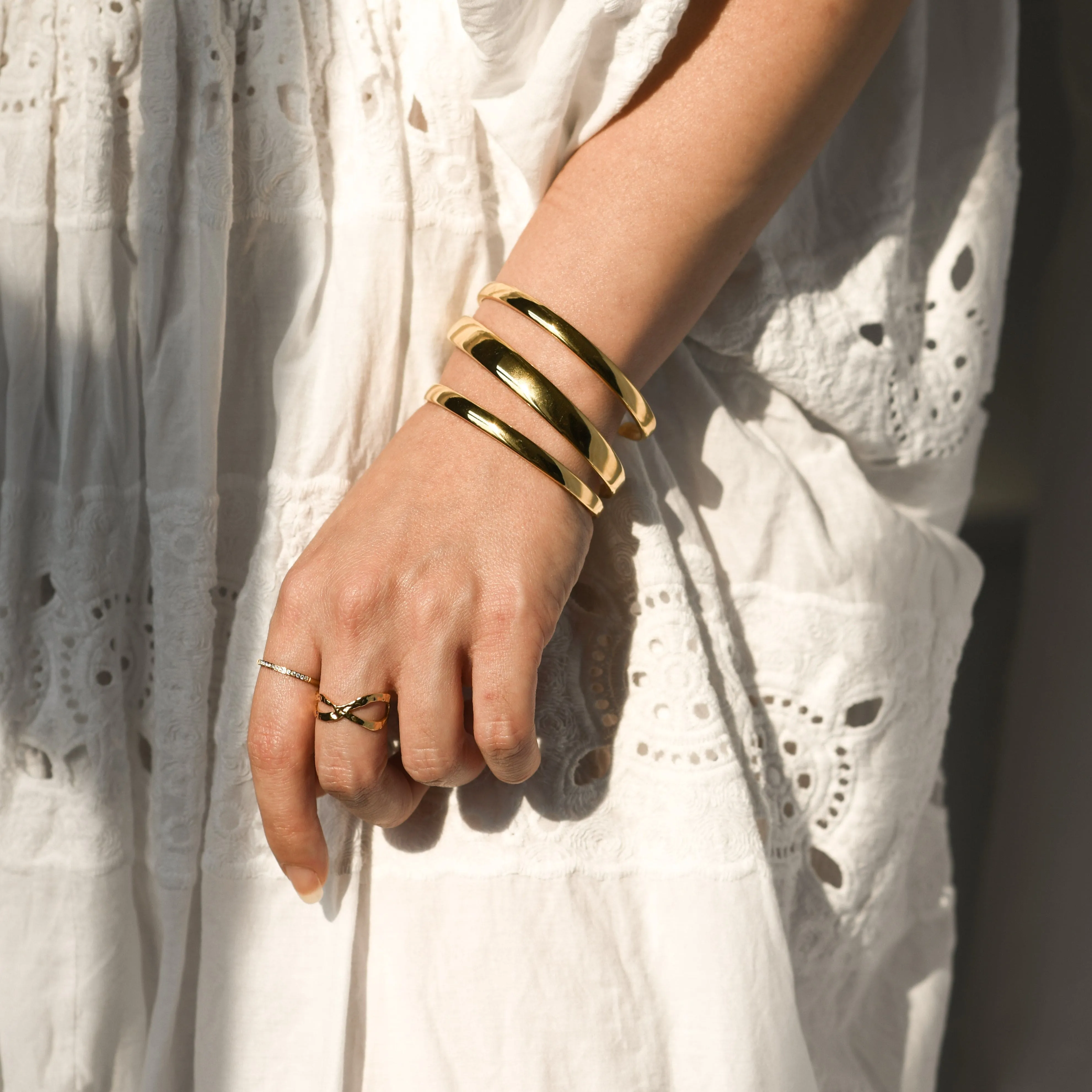 Ophelia Layered Bangle SST