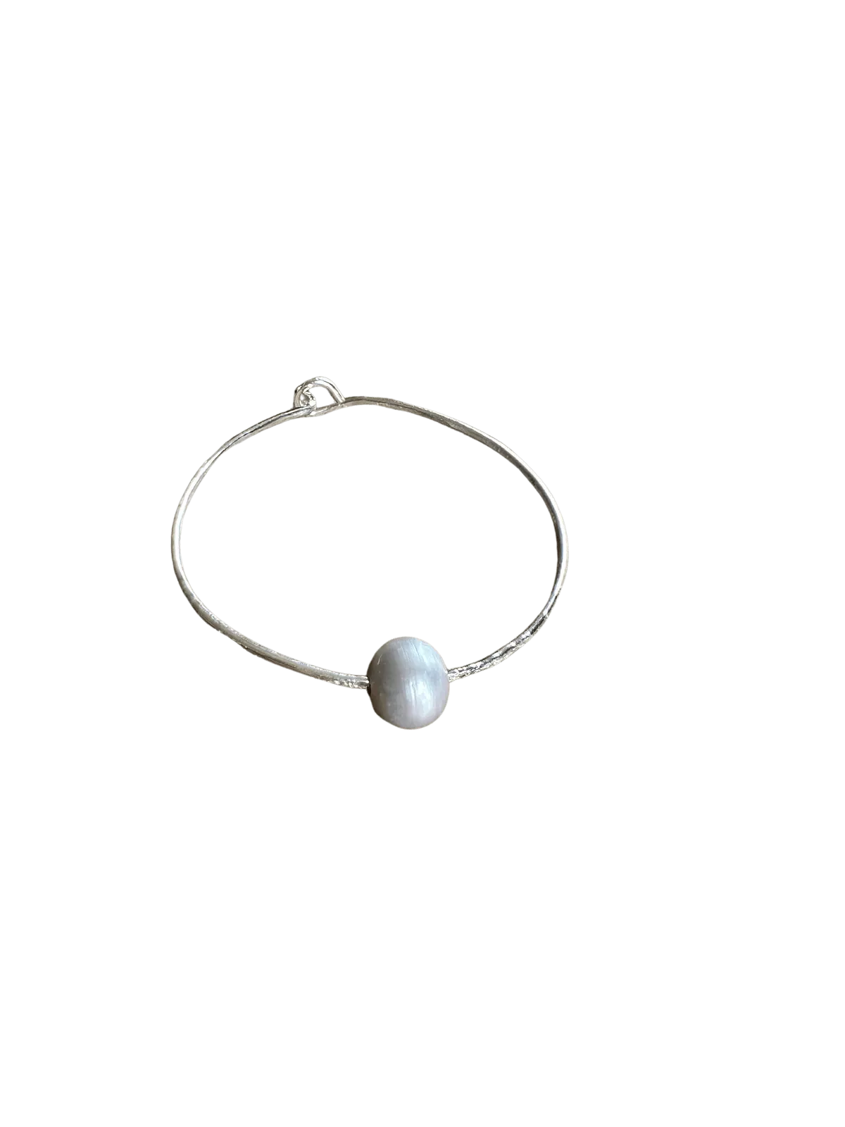 Pearl Bangle Bracelet