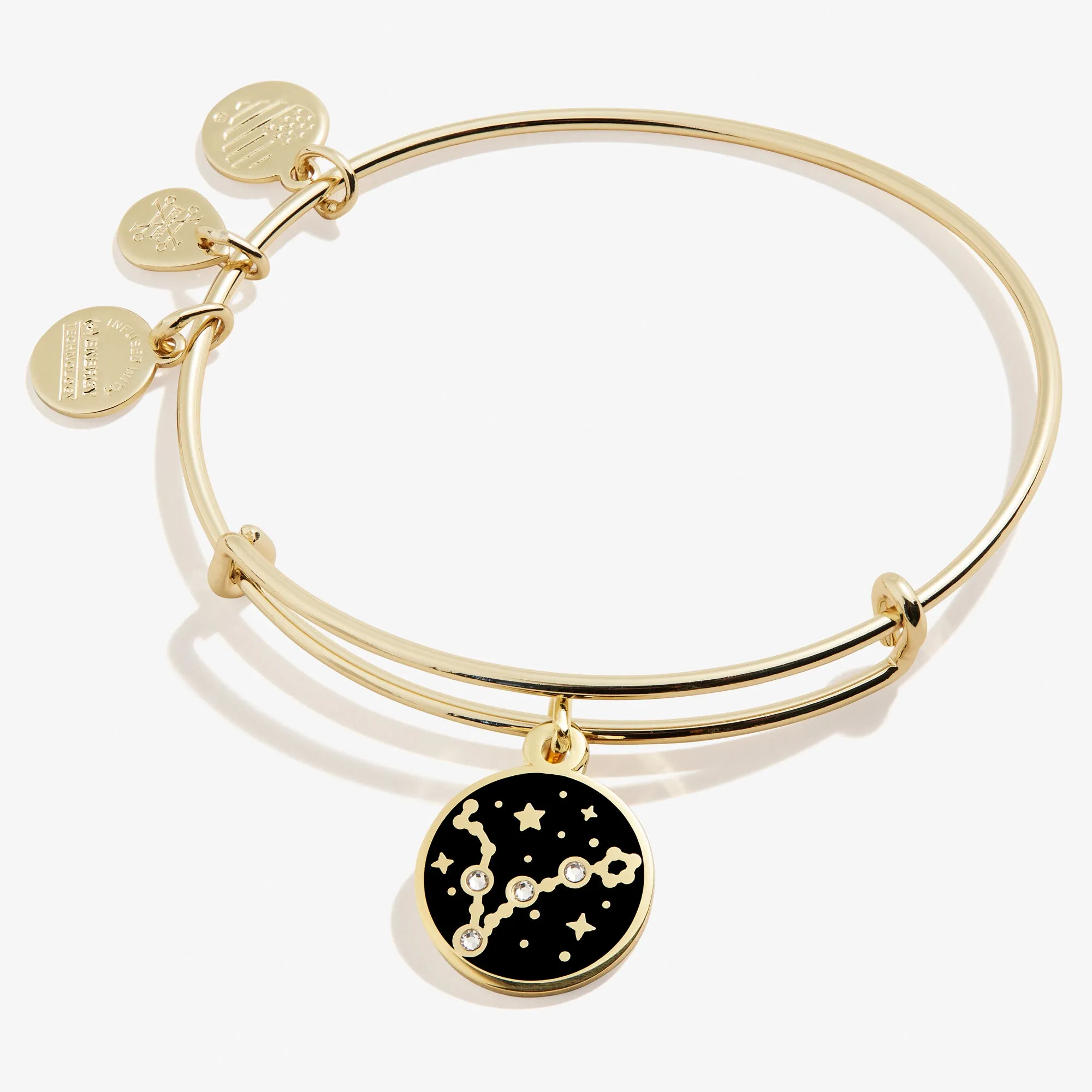 Pisces Zodiac Charm Bangle, Color