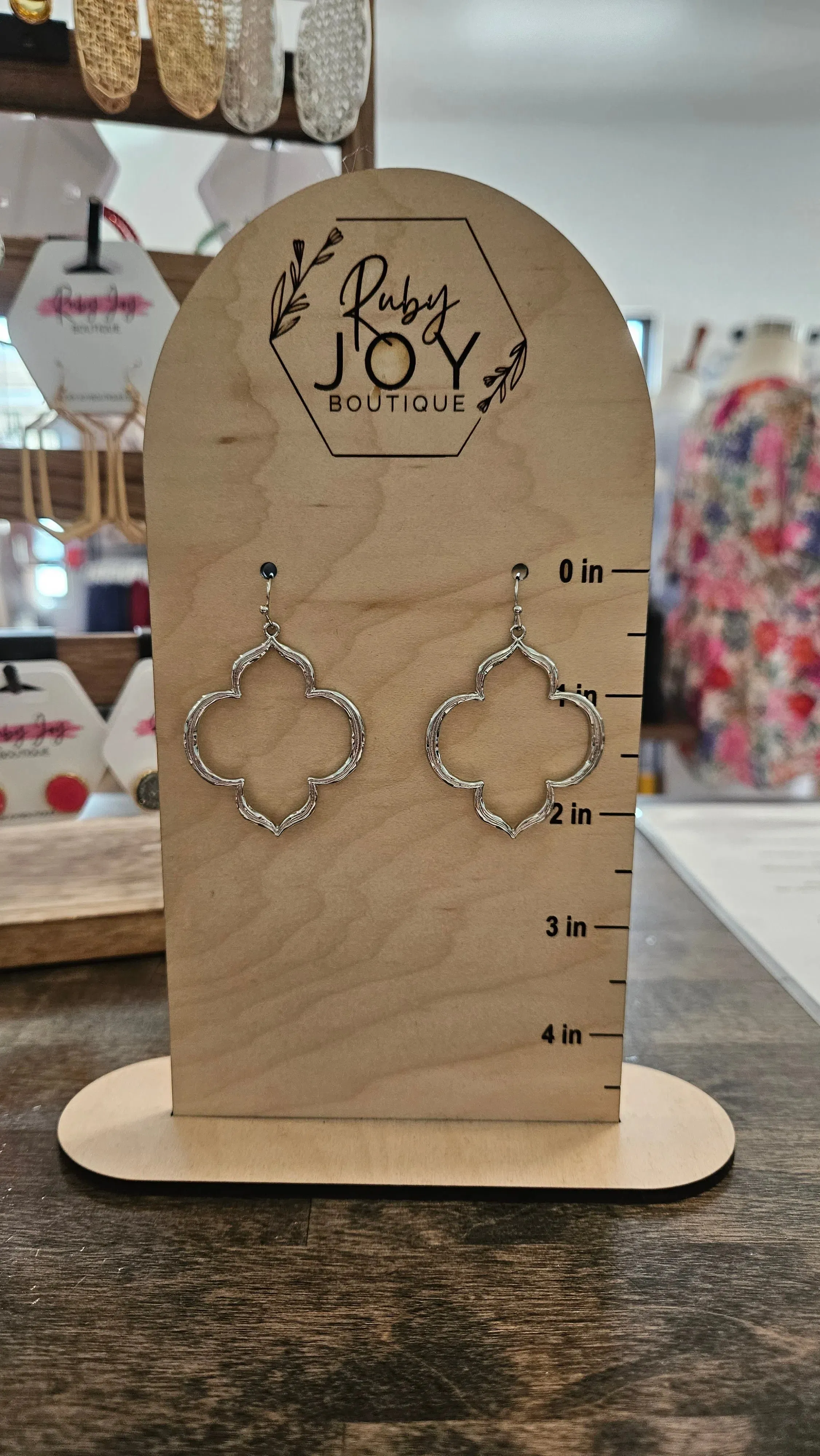 Quatrefoil Earrings