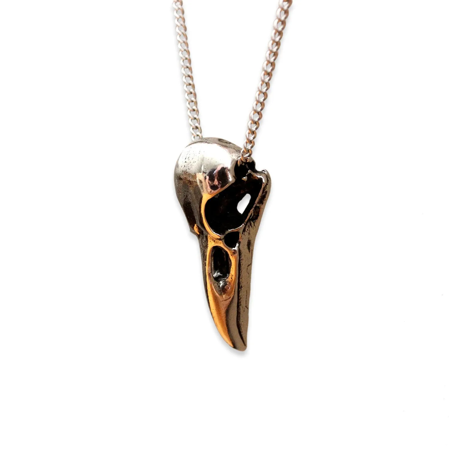 Raven Skull Necklace