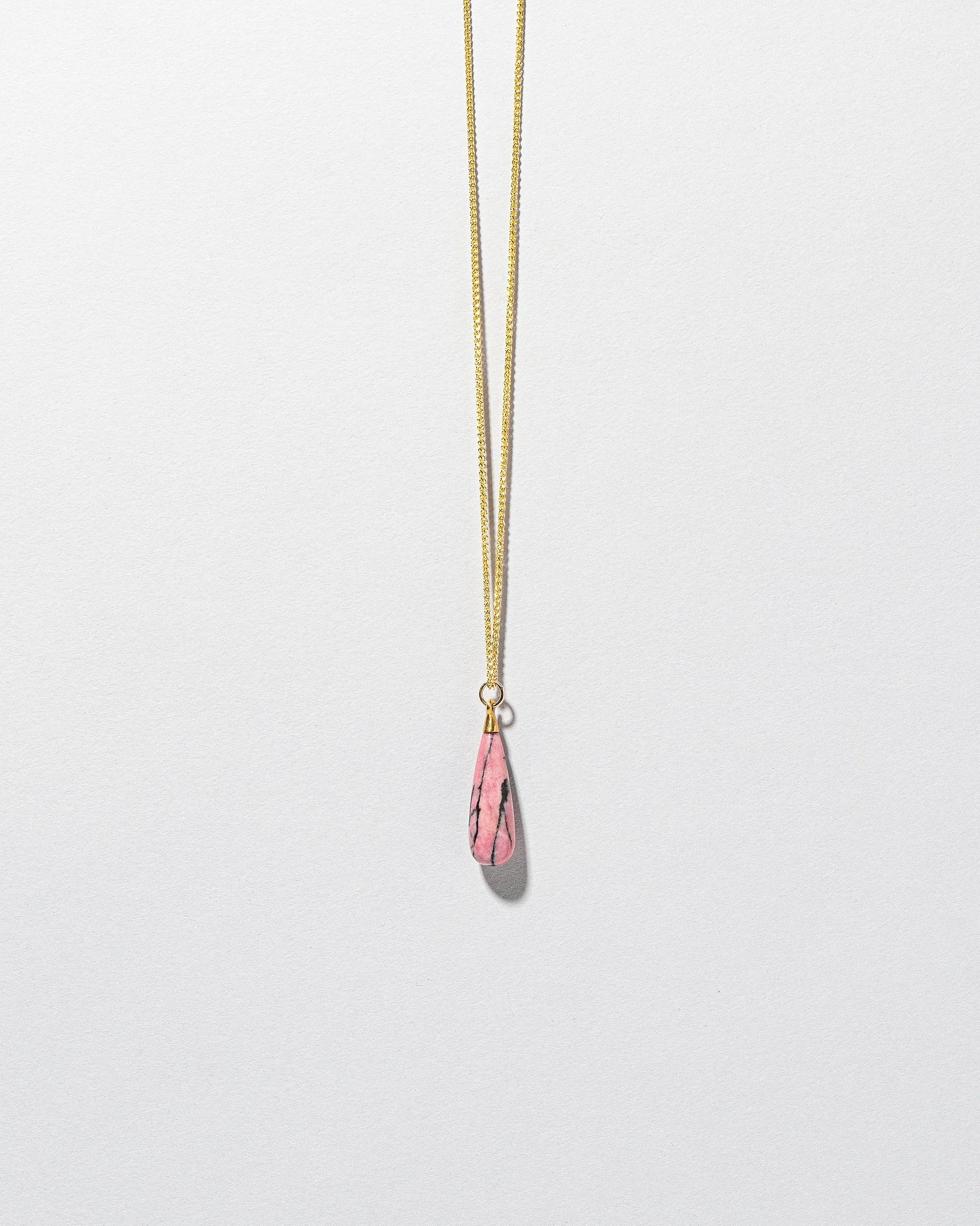 Rhodolite Drop Pendant