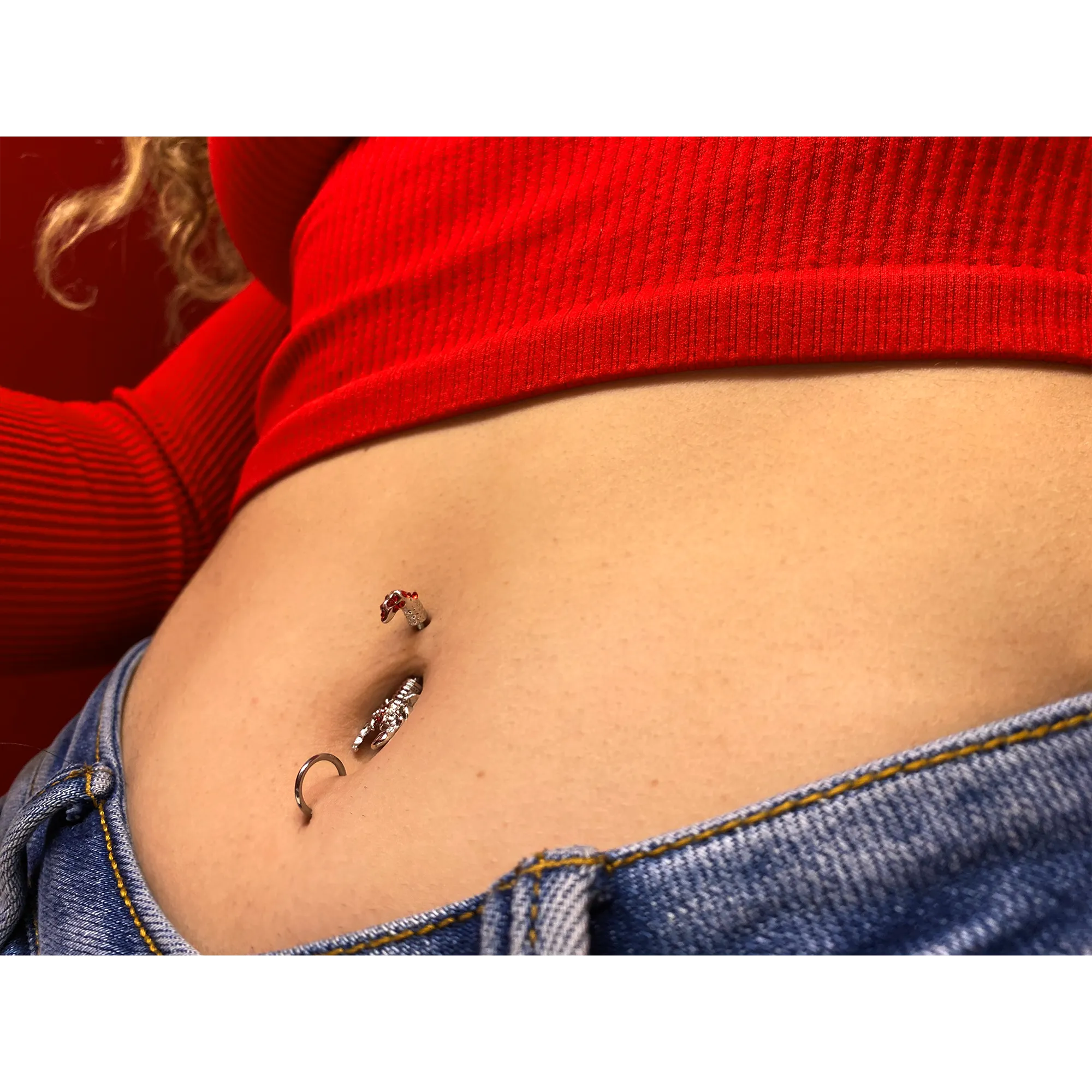 Scorpion Belly Ring