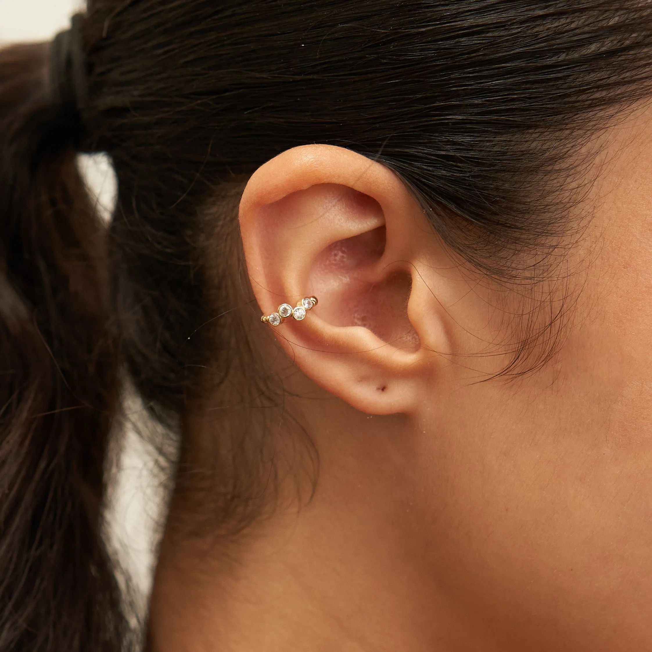 Shiny Adjustable Ear Cuff