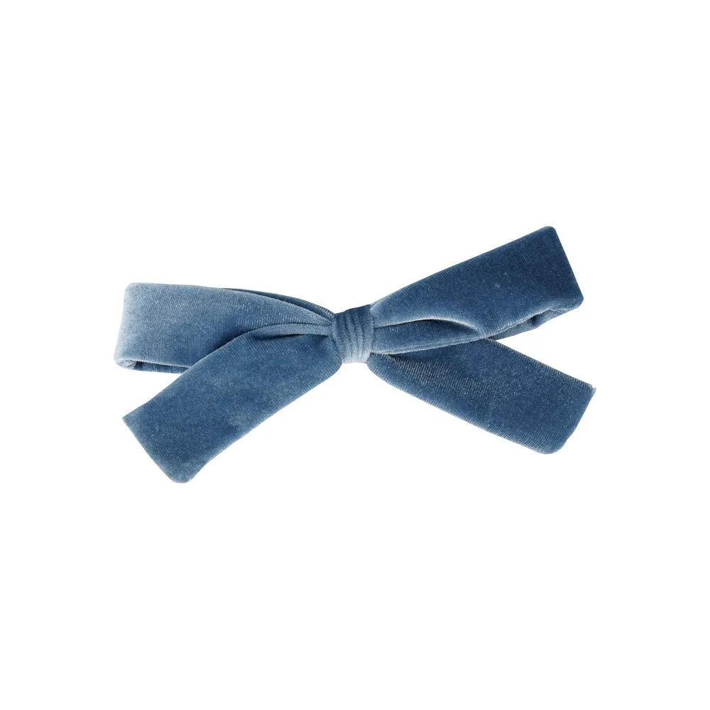 SHORT VELVET BOW