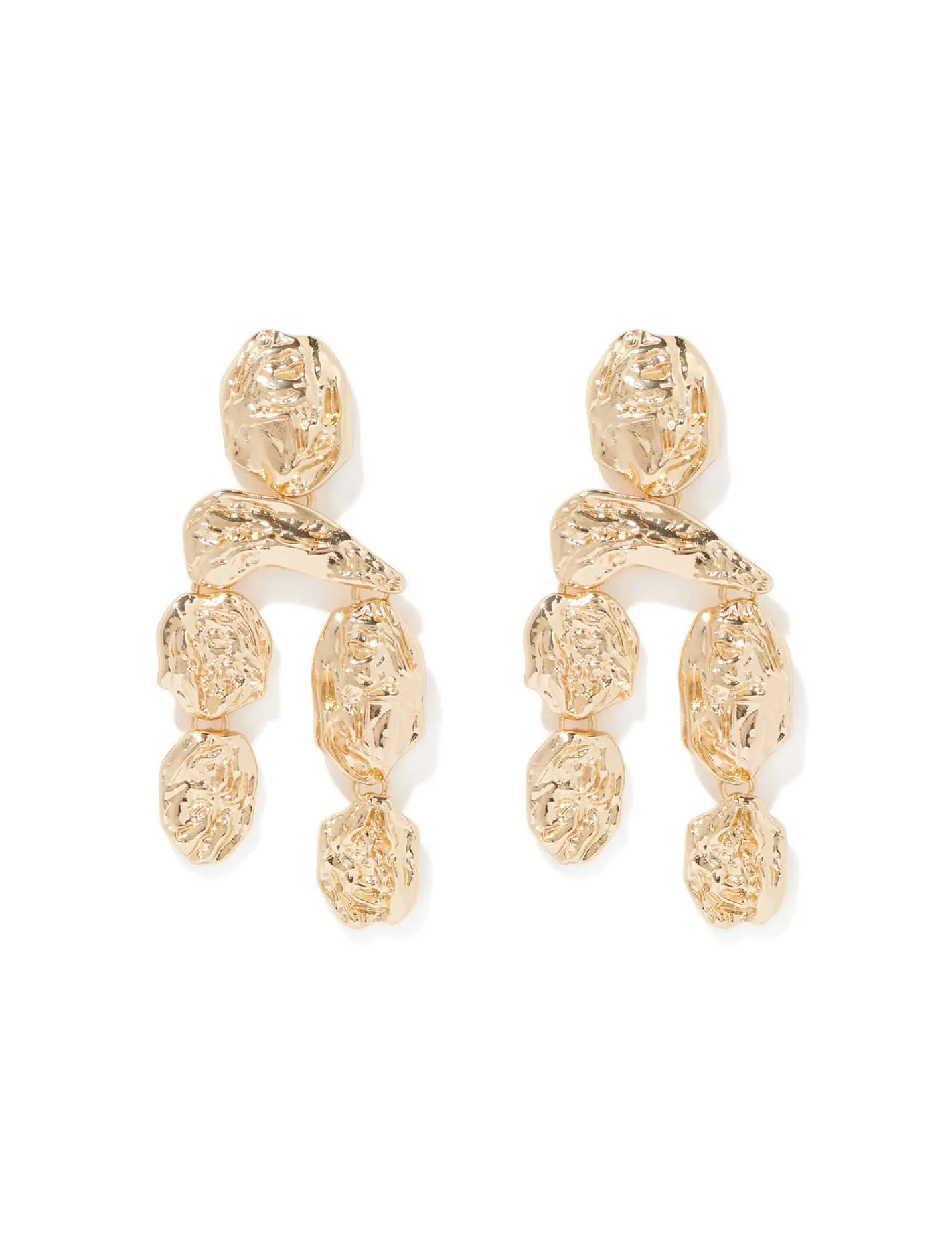 Signature Priscilla Textured Drop Earrings