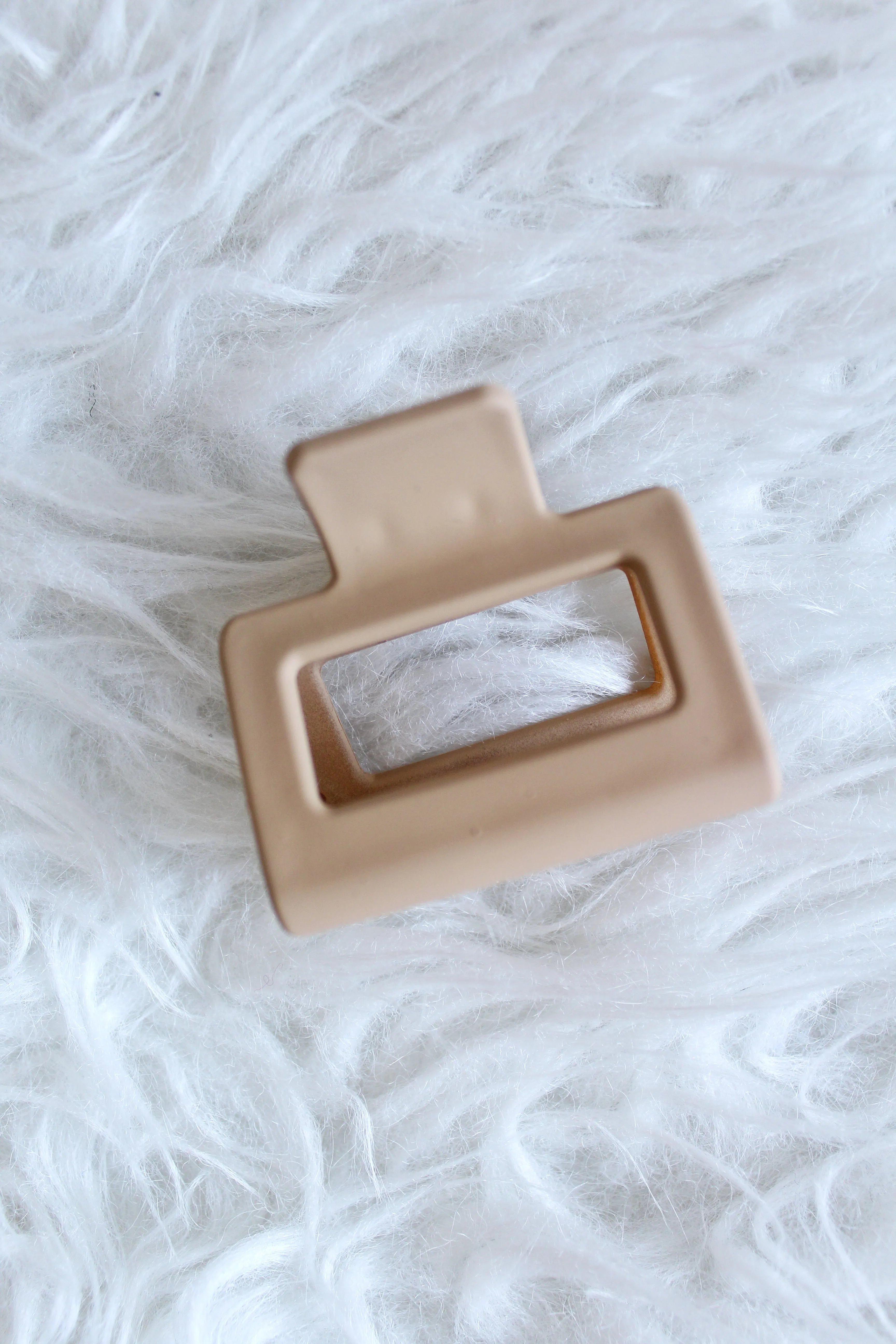 Small Rectangle Hair Claw Clip