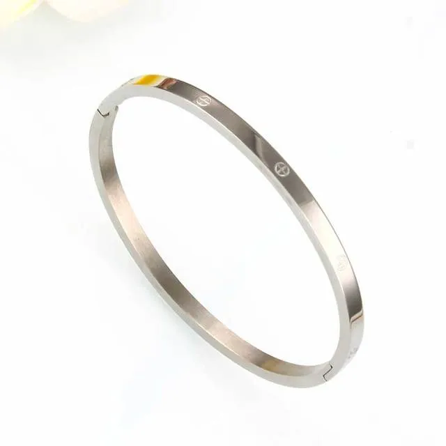 Stainless Steel Cuff Bracelets Bangles