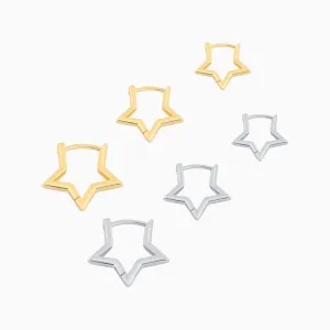 Star Helix Hoop