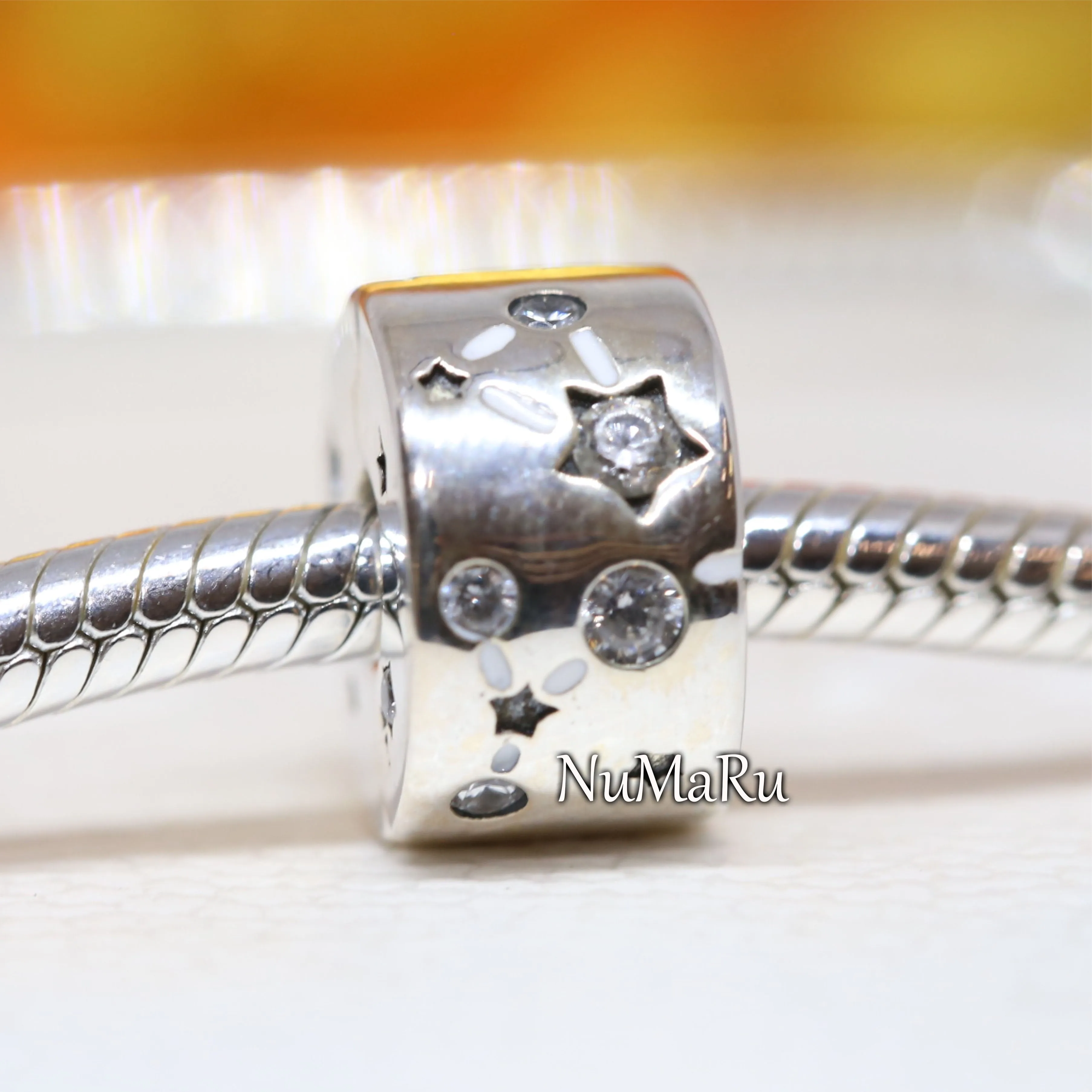 Stars & Galaxy Clip Charm 790010C01