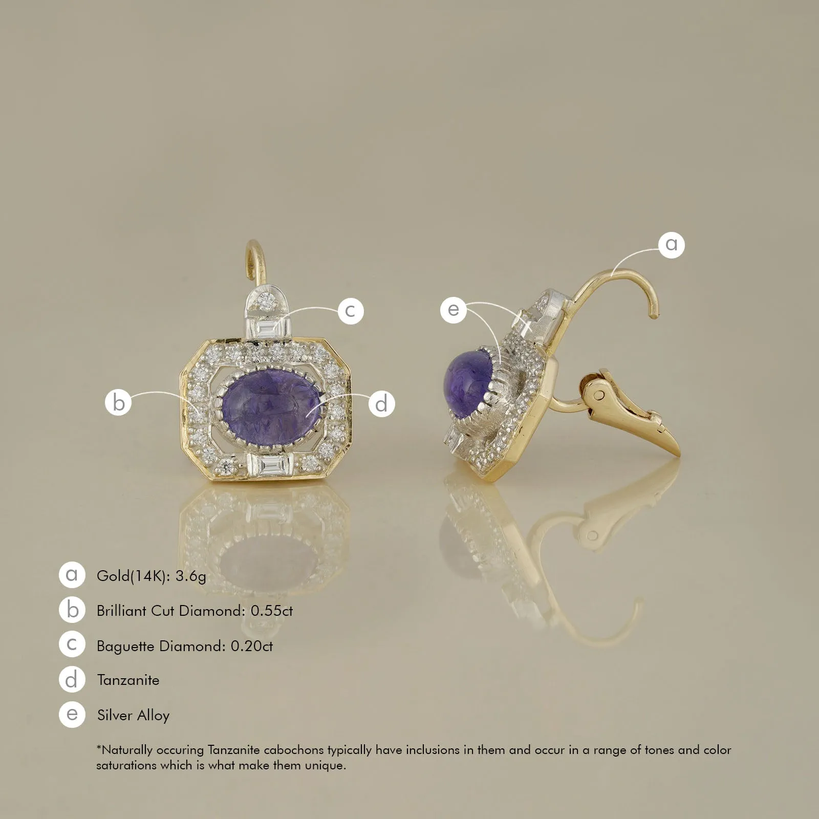 Tanzanite Earrings