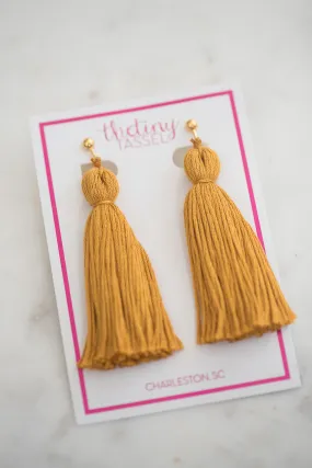 The Reynolds Clip-On Tassel Earring