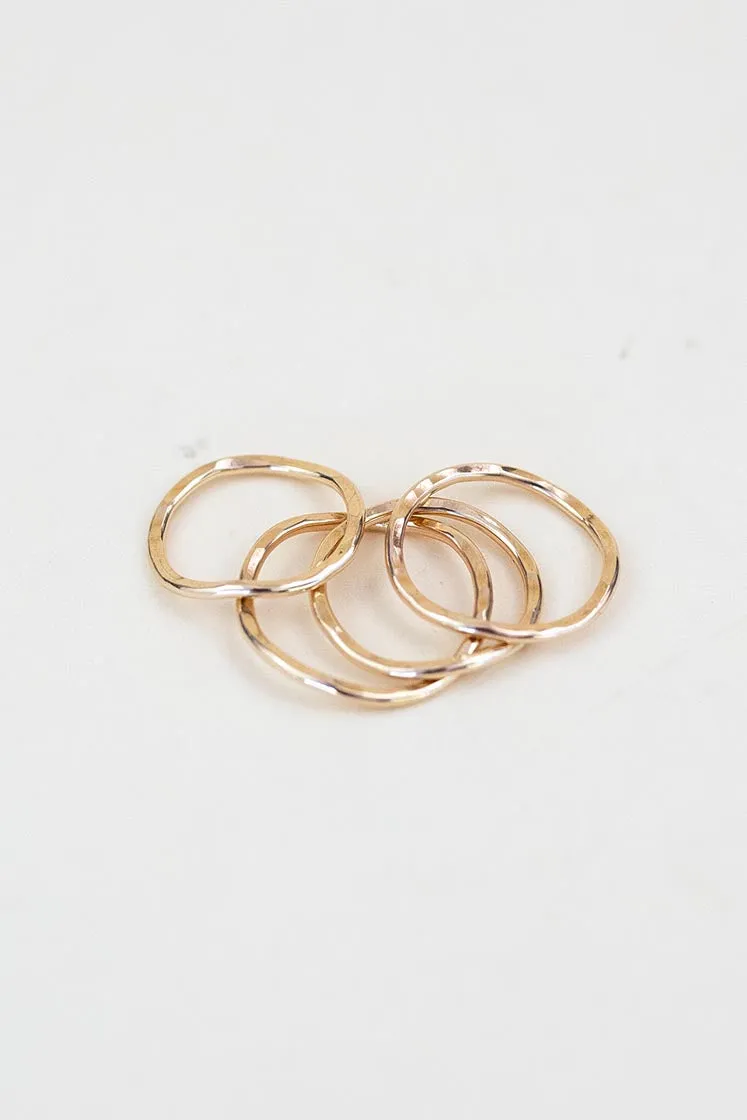 Ti Leaf Ring