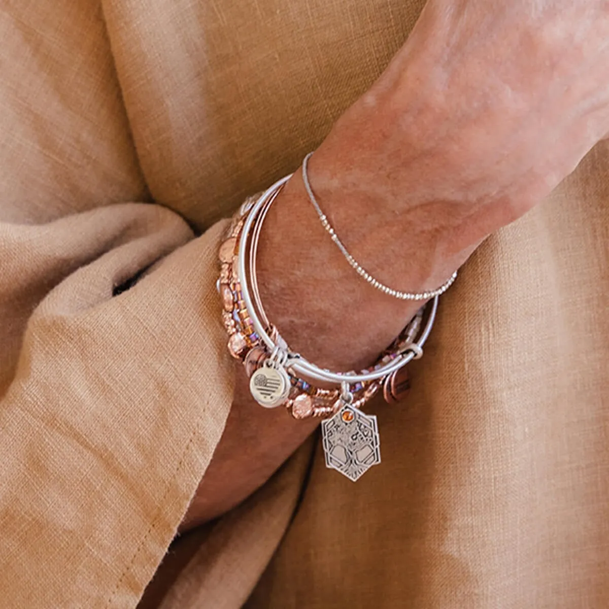 Tree of Life Charm Bangle