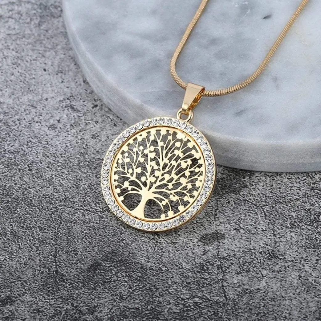 Tree of Zirconia Pendant