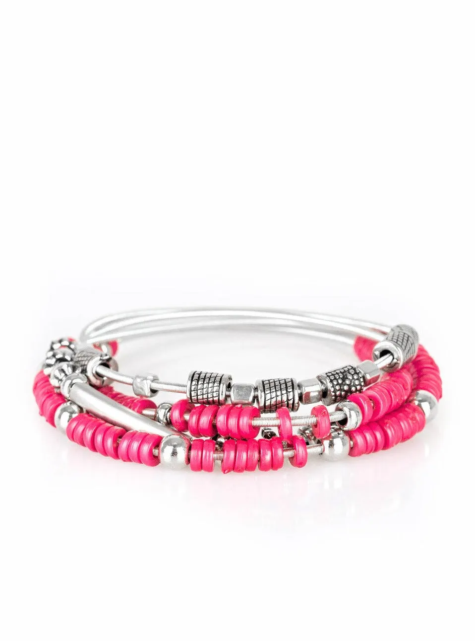 Tribal Spunk Pink Bracelets