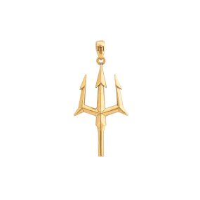 Trident Pendant Vermeil