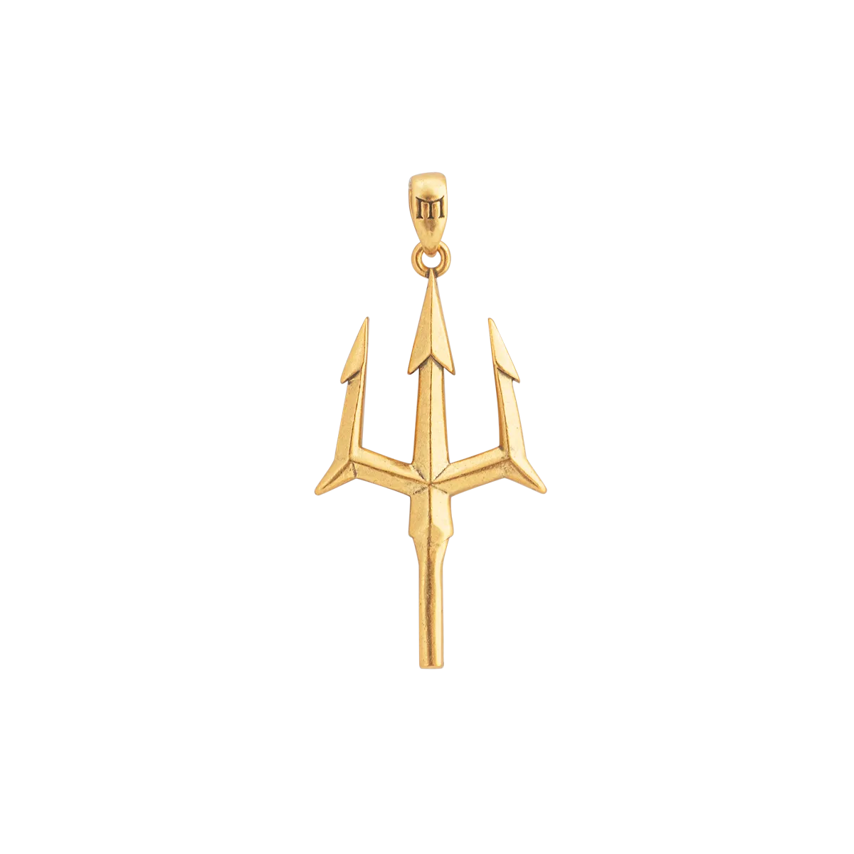 Trident Pendant Vermeil