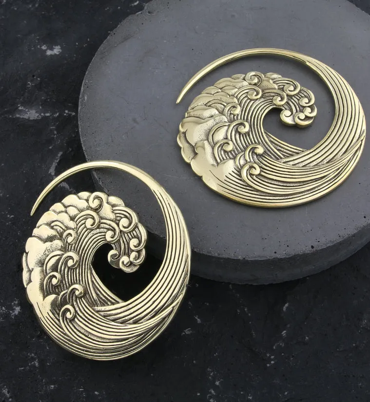 Tsunami Brass Ear Weights