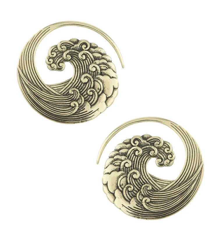 Tsunami Brass Ear Weights