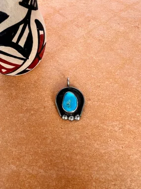 Turquoise Shadowbox Pendant