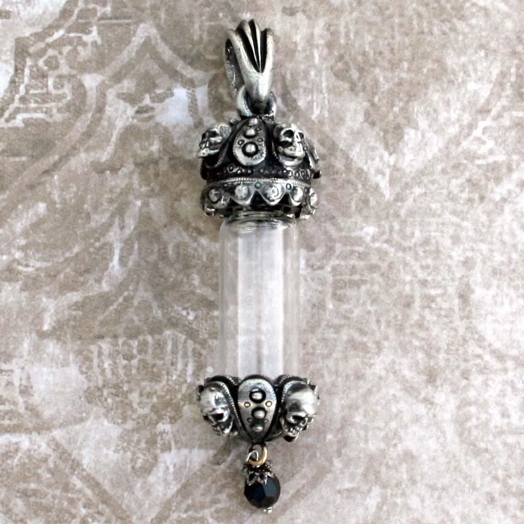 Vanitas Vial Pendant